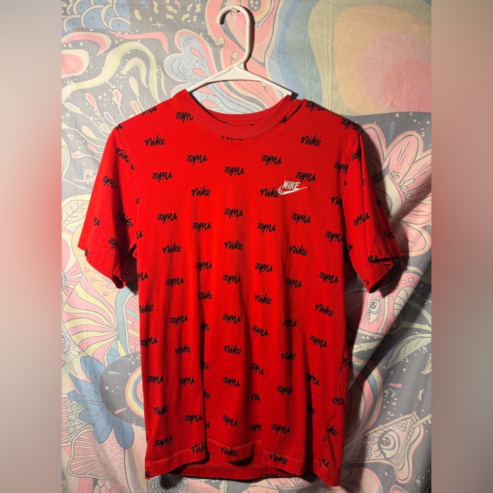 Nike Red Graphic Tee